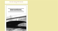 Desktop Screenshot of interventionen.conne-island.de