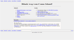 Desktop Screenshot of kampagne.conne-island.de